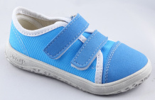 Jonap  Airy modrá tyrkys, celoroční obuv BAREFOOT